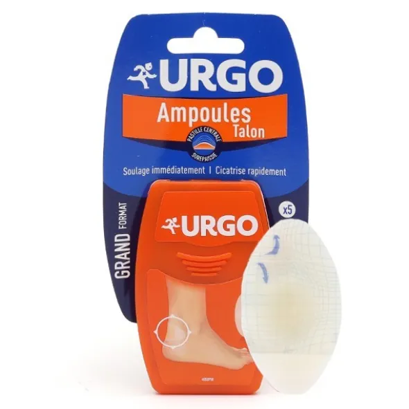 Urgo Ampoules Talon pansements hydrocolloïdes