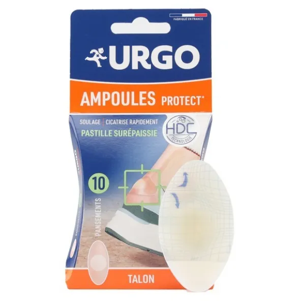 Urgo Ampoules Talon pansements hydrocolloïdes