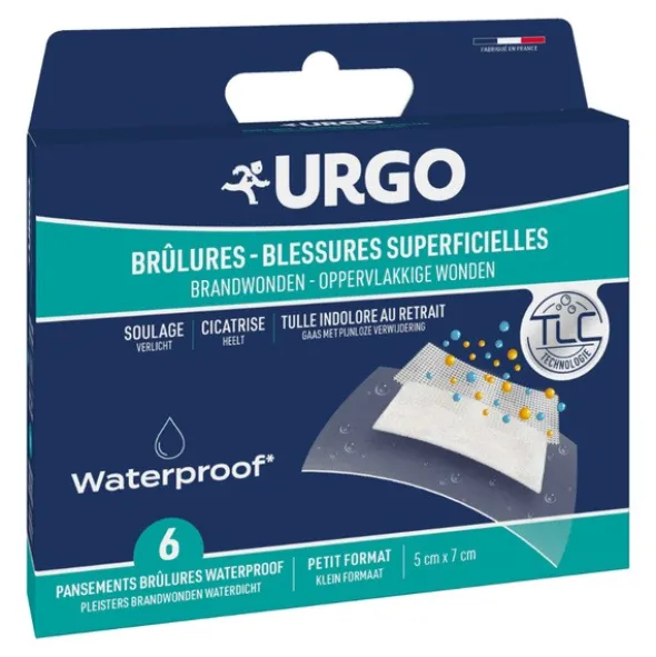 Urgo Brûlures Pansements Waterproof
