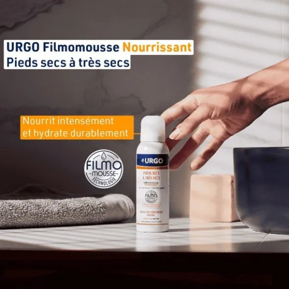 Urgo Crème en mousse pieds secs à très secs