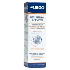 Urgo Crème en mousse pieds très secs à crevassés