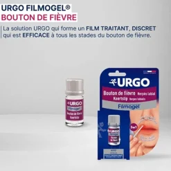 Urgo Filmogel bouton de fièvre pansement gel
