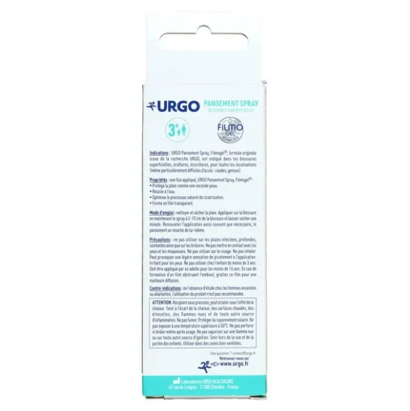 Urgo Filmogel pansement spray