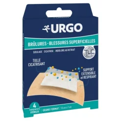 Urgo Pansements Brûlures et Blessures Superficielles