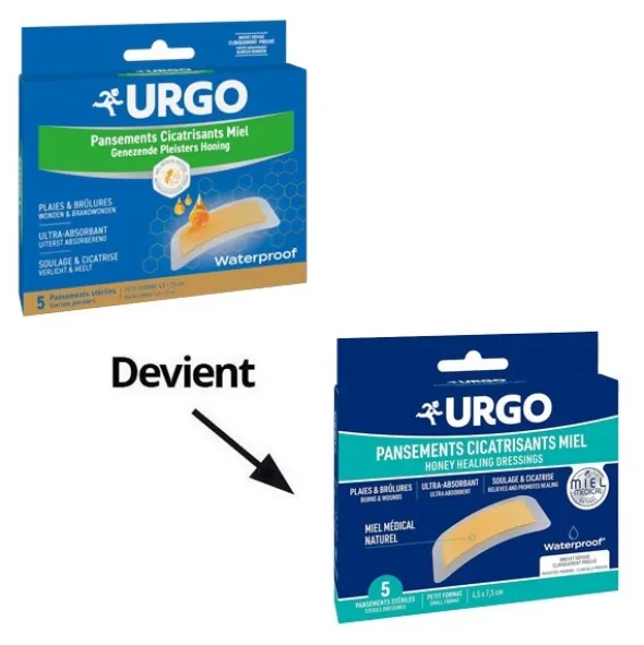 Urgo Pansements cicatrisants Miel