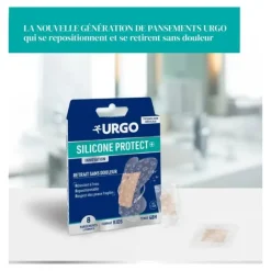Urgo Pansement Silicone Protect+ Kids prédécoupé