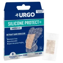 Urgo Pansement Silicone Protect+ Kids prédécoupé