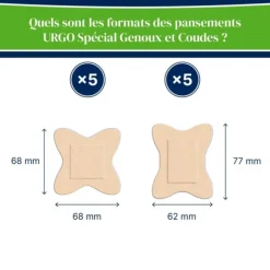 Urgo Pansements Spécial Genou et Coude