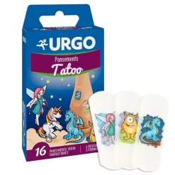 Urgo Pansements Tatoo pour enfants par 16
