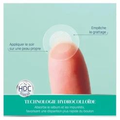 Urgo Patch hydrocolloïde micro needling boutons d'acné