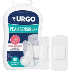 Urgo Peau sensible+ pansements assortis