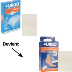 Urgo Prévention ampoules bandes hydrocolloïdes