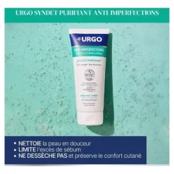 Urgo Syndet Purifiant Gel Nettoyant Anti-Imperfections