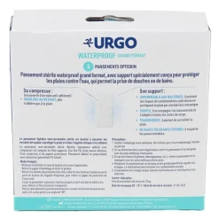 Urgo Waterproof pansement stérile grand format