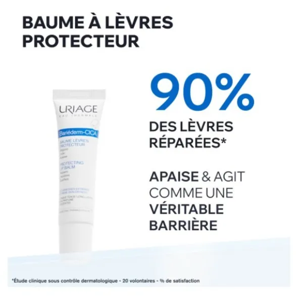 Uriage Bariéderm Cica Lèvres baume protecteur