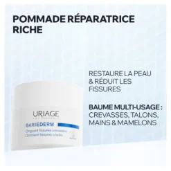 Uriage Bariéderm onguent fissures et crevasses