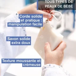 Uriage bébé 1ere Crème lavante solide