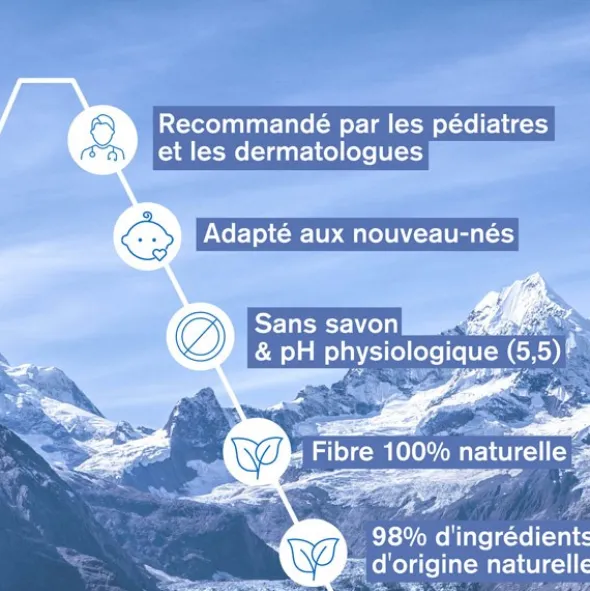 Uriage Bébé 1ères Lingettes d'eau nettoyante