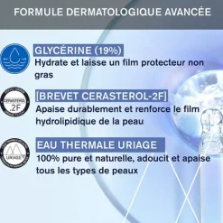 Uriage Bébé Xémose C8+ 1ere huile lavante anti-grattage
