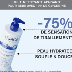 Uriage Bébé Xémose C8+ 1ere huile lavante anti-grattage