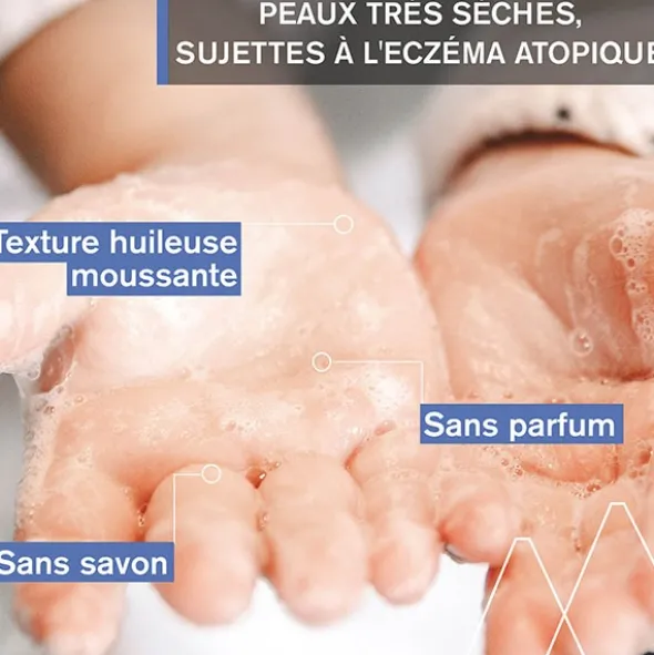 Uriage Bébé Xémose C8+ 1ere huile lavante anti-grattage
