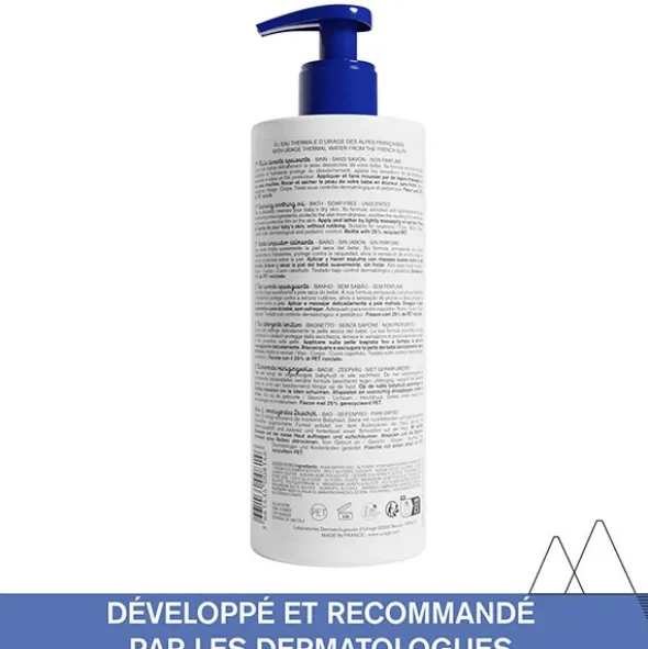 Uriage Bébé Xémose C8+ 1ere huile lavante anti-grattage