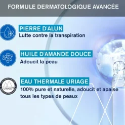 Uriage déodorant fraîcheur en spray
