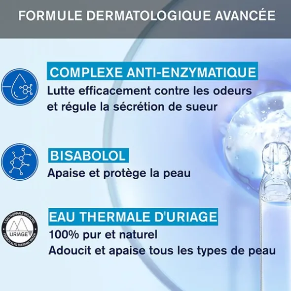 Uriage déodorant puissance 3
