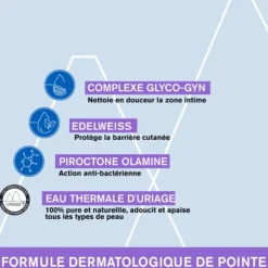 Uriage Gyn 8 gel nettoyant apaisant intime