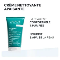 Uriage Hyséac Hydra crème nettoyante apaisante