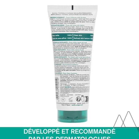 Uriage Hyséac Masque gommant