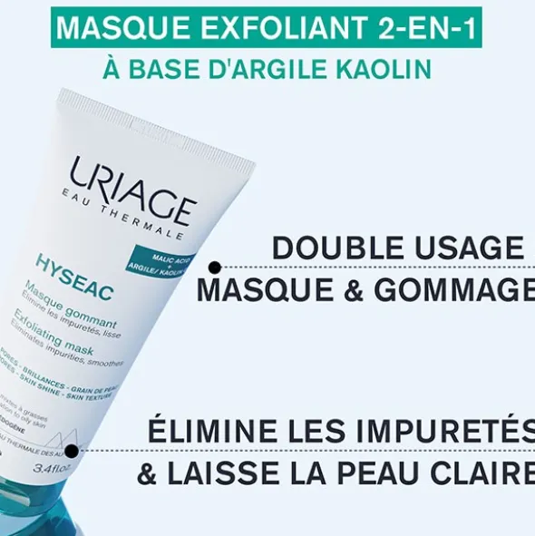Uriage Hyséac Masque gommant