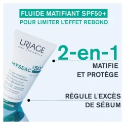Uriage Hyséac Mat fluide hydratant matifiant SPF 50+