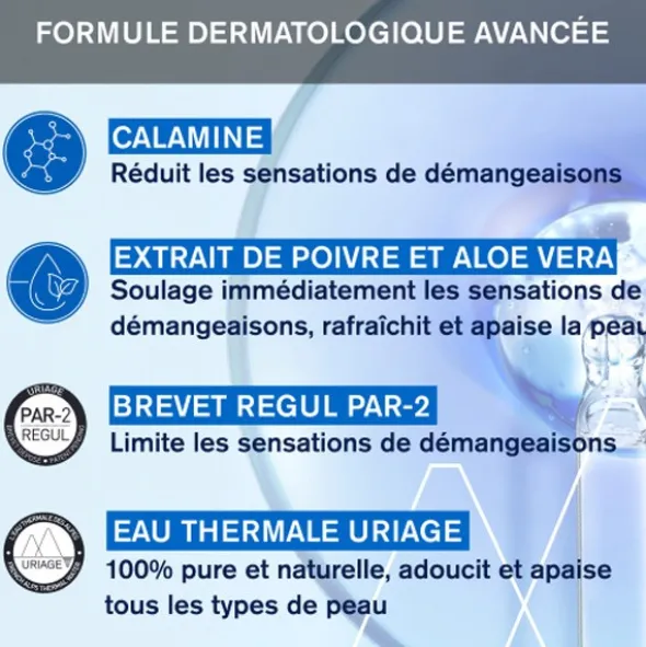 Uriage Pruriced SOS après piqure