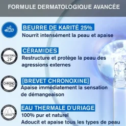Uriage Xémose C8+ Cérat relipidant anti grattage