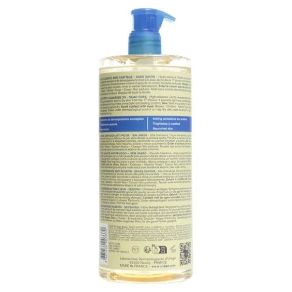 Uriage Xémose C8+ Huile lavante apaisante