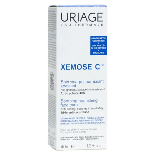 Uriage Xémose C8+ Soin visage nourrissant apaisant