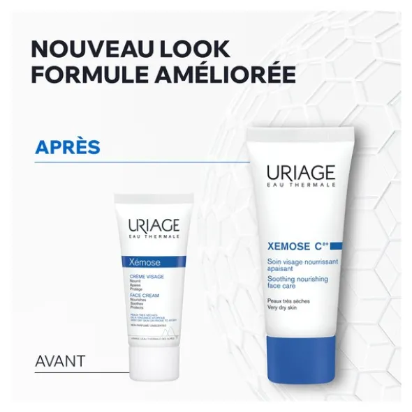 Uriage Xémose C8+ Soin visage nourrissant apaisant