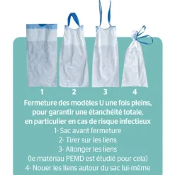 Urinal masculin jetable 20 unités