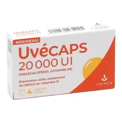 UvéCAPS 20 000 UI capsules molles