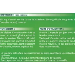 Valdispert Cannabis Sativa capsules