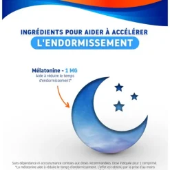 Valdispert Melatonine Sommeil rapide 1 mg comprimés