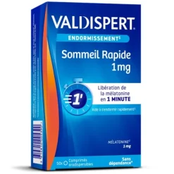 Valdispert Melatonine Sommeil rapide 1 mg comprimés