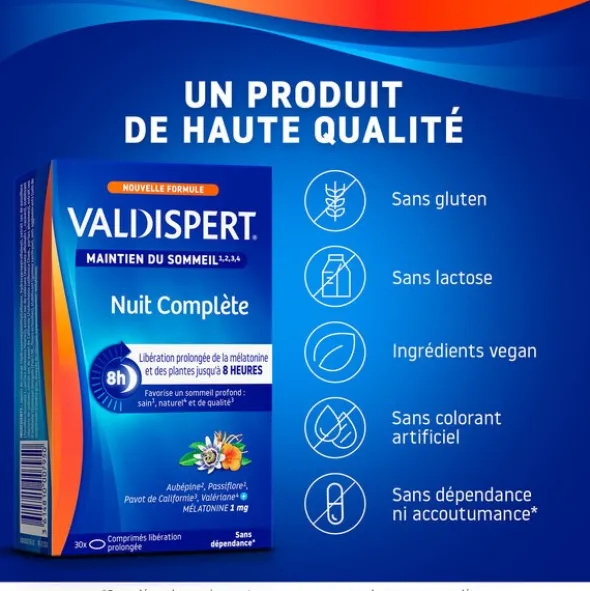 Valdispert Nuit complète comprimé
