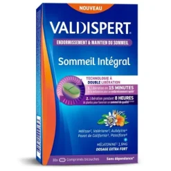 Valdispert Sommeil intégral 1,9 mg mélatonine comprimés