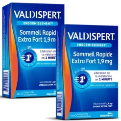 Valdispert Sommeil Rapide Extra Fort 1,9 mg comprimés orodispersibles