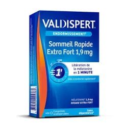 Valdispert Sommeil Rapide Extra Fort 1,9 mg comprimés orodispersibles
