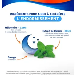 Valdispert Sommeil rapide 1,9 mg gummies