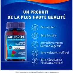 Valdispert Sommeil rapide 1,9 mg gummies