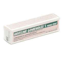 Vaseline gomenolée 5 % pour le nez